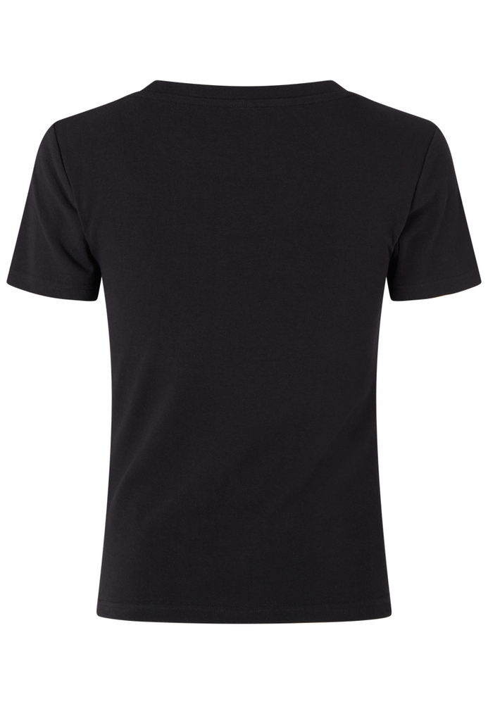 Shirt mit Blumenborte