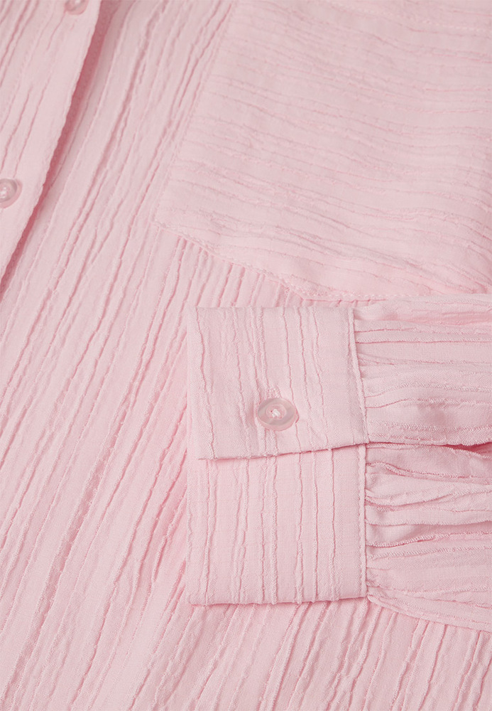 Bluse im Crinkle-Design