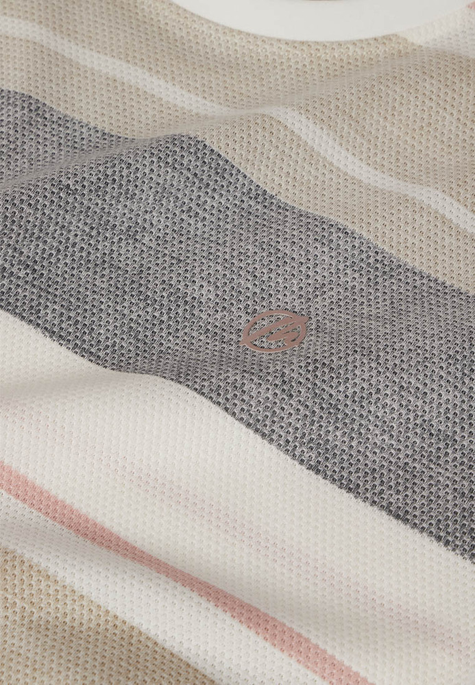 T-Shirt mit Blockstreifen