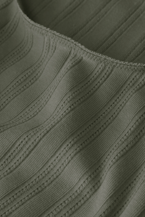 Shirt mit Ajour-Struktur