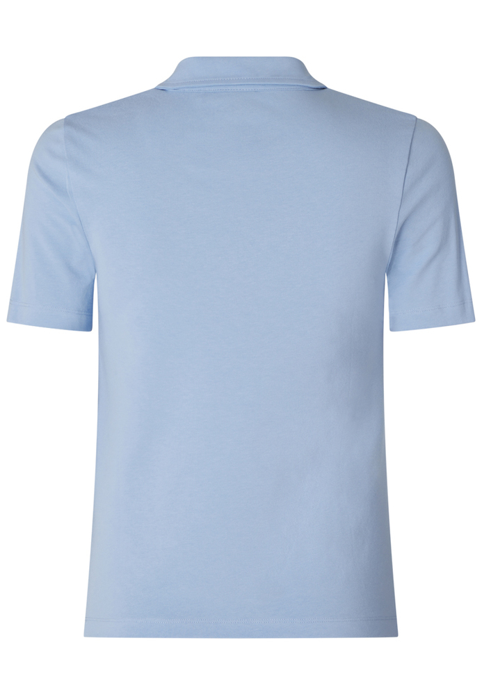 Poloshirt mit V-Ausschnitt