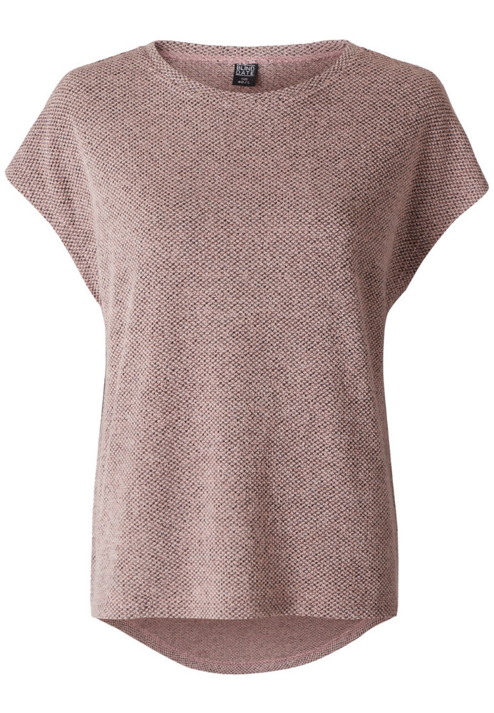 Shirt im Vokuhila-Design