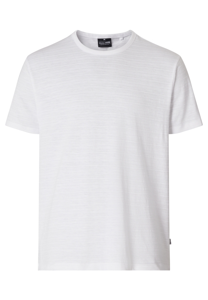 T-Shirt in Slub-Optik