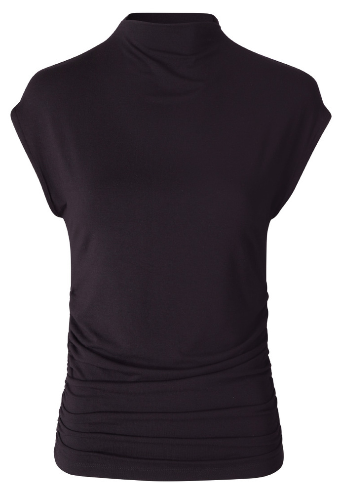 Shirt mit Stehkragen