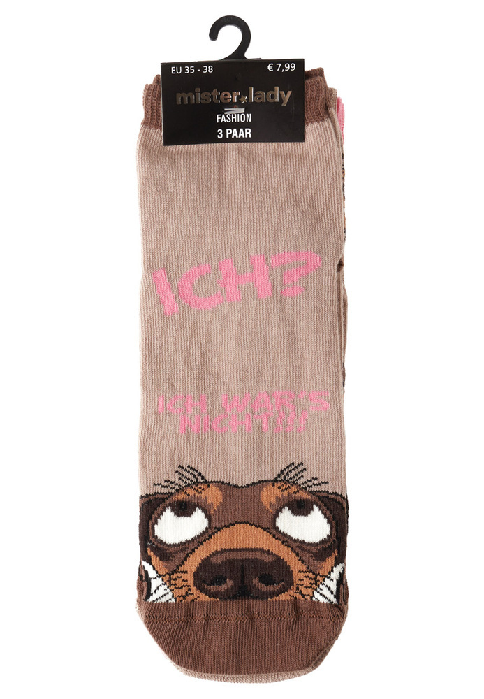 Quarter Socken im 3er-Pack
