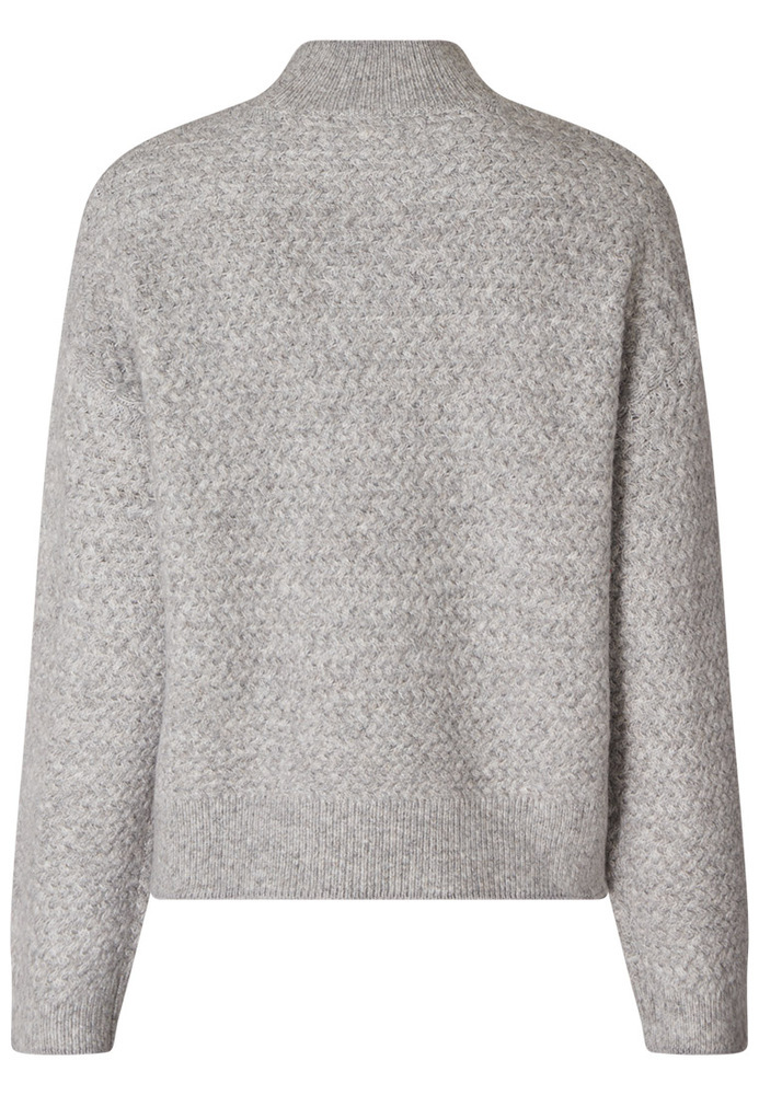 Strickpullover mit Waffel-Muster