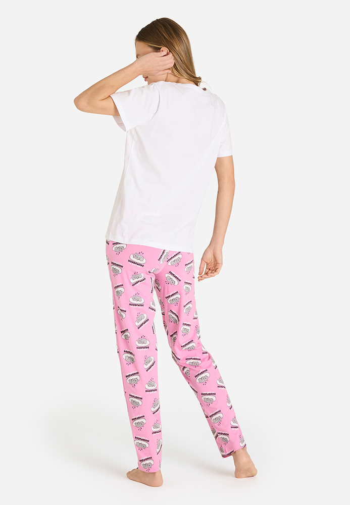 Pyjama-Hose mit Hunde-Motiv