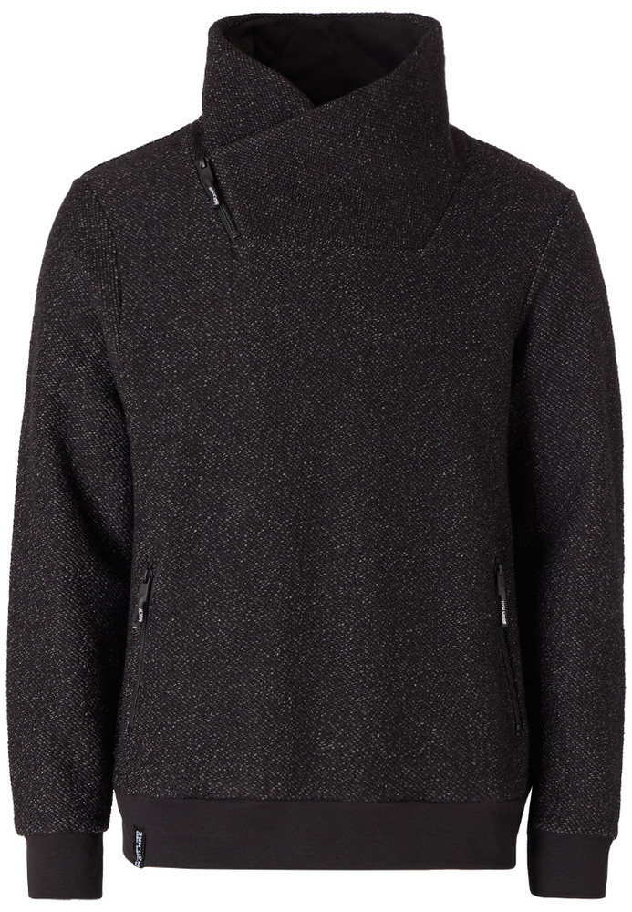 Sweatshirt mit Schalkragen