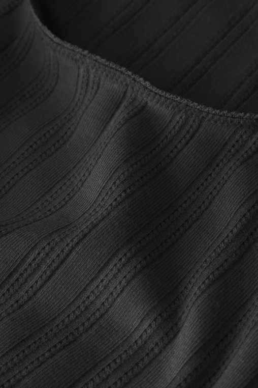 Shirt mit Ajour-Struktur