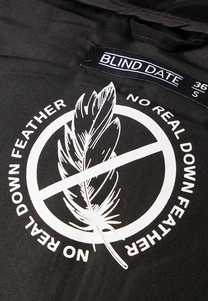 Steppmantel mit Kapuze