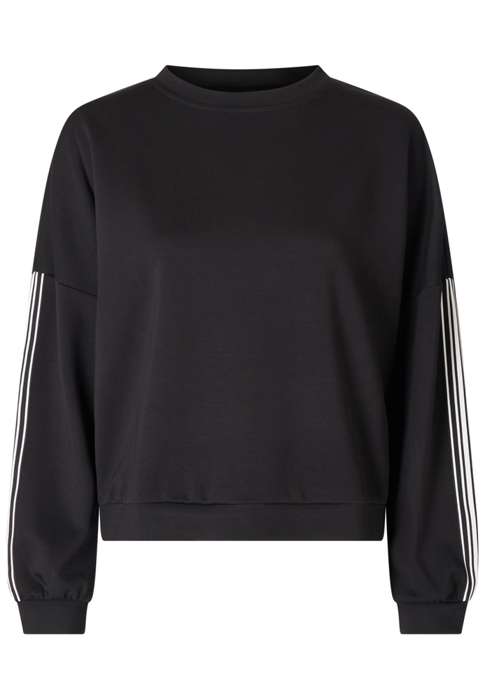 Sweatshirt mit Seitenstreifen