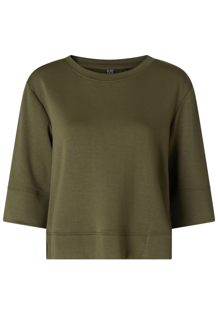 Sweatshirt mit 3/4-Ärmeln