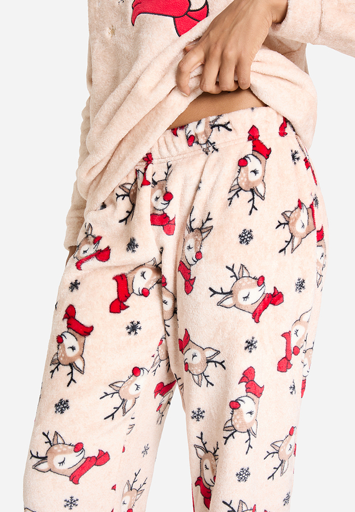Pyjama-Hose mit Rudolph-Motiv