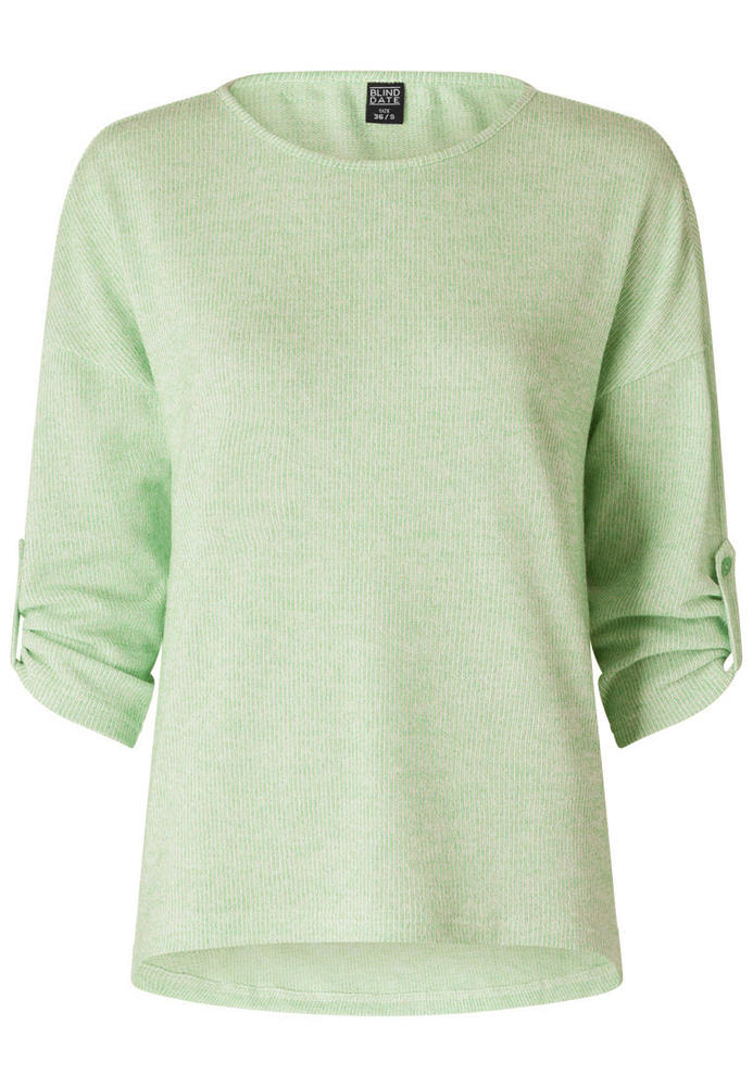 Longsleeve im Strick-Design