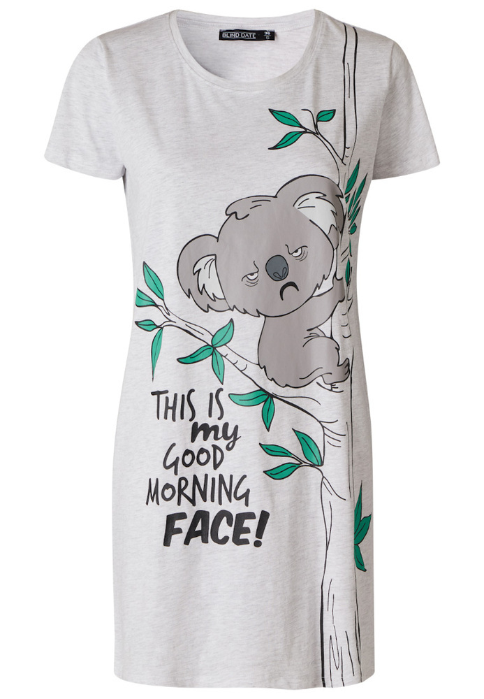 Nachthemd mit Koala-Motiv Nachthemd mit Koala-Motiv