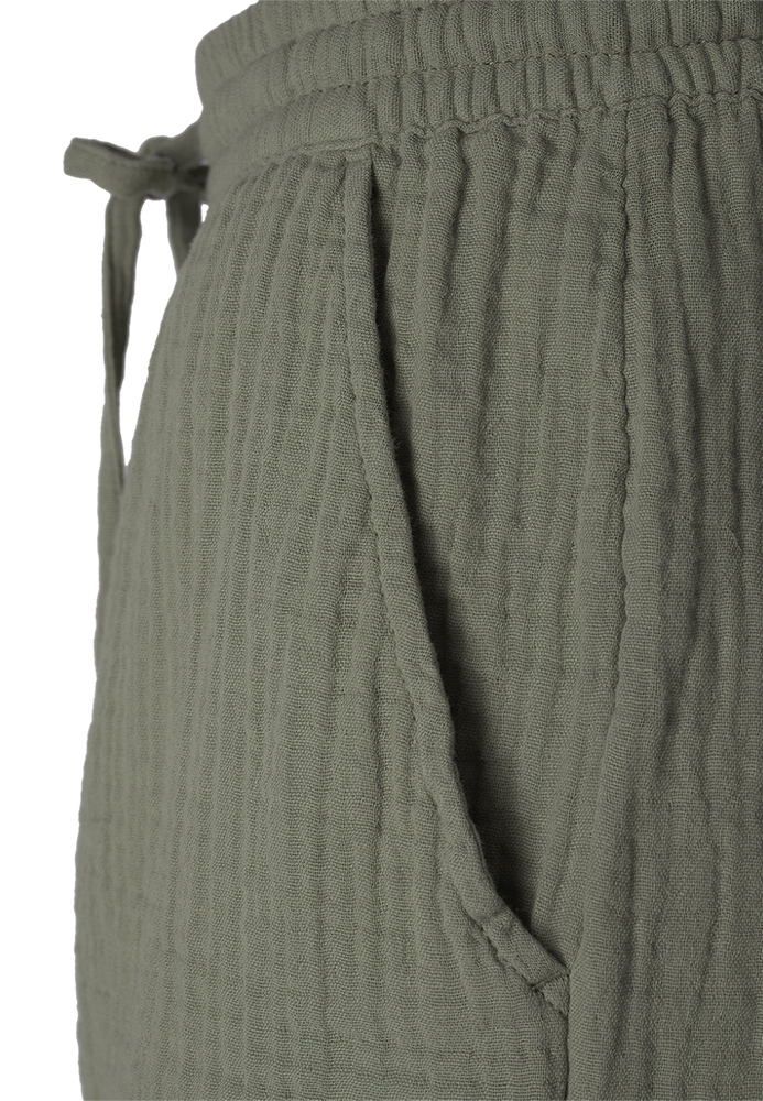 Shorts im Musselin-Look