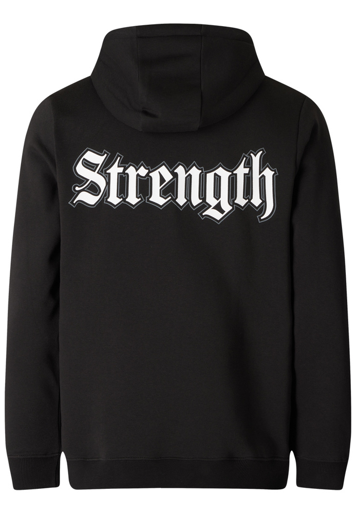 Sweatjacke mit Backprint