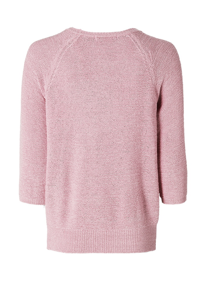 Strickpullover mit 3/4-Ärmeln