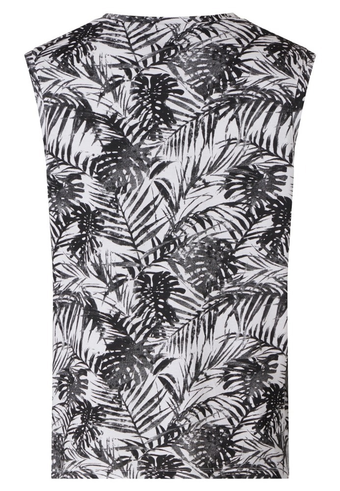 Tank-Top mit Palmblatt-Muster