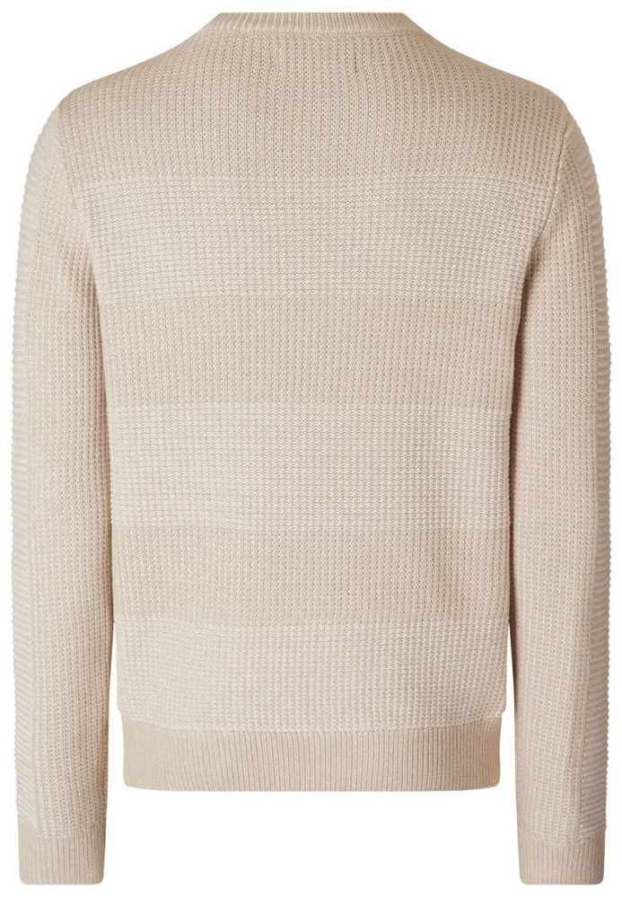 Strickpullover mit Blockstreifen