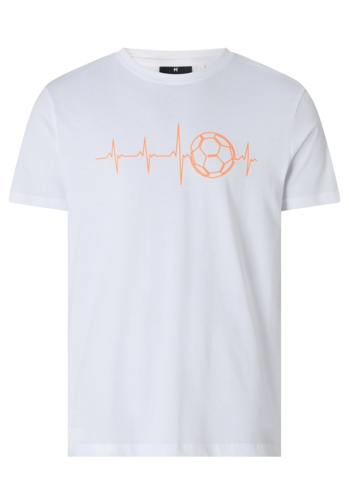 T-Shirt mit Fußball-Print
