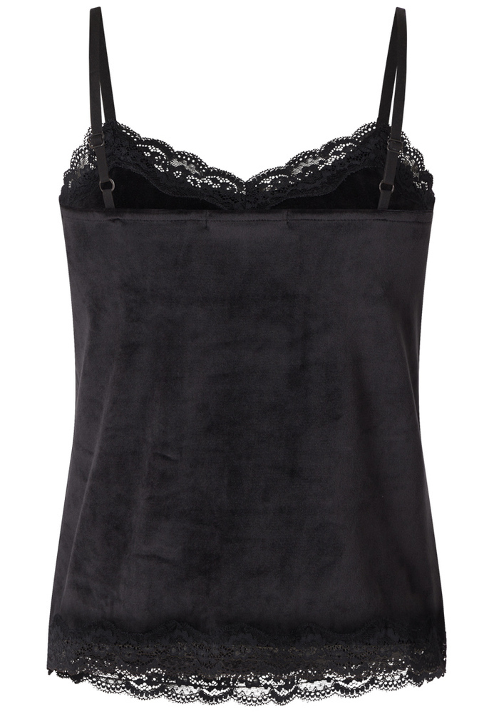 Pyjama-Top mit Spitze