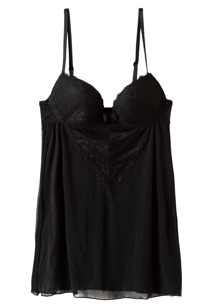 Babydoll mit Spitze
