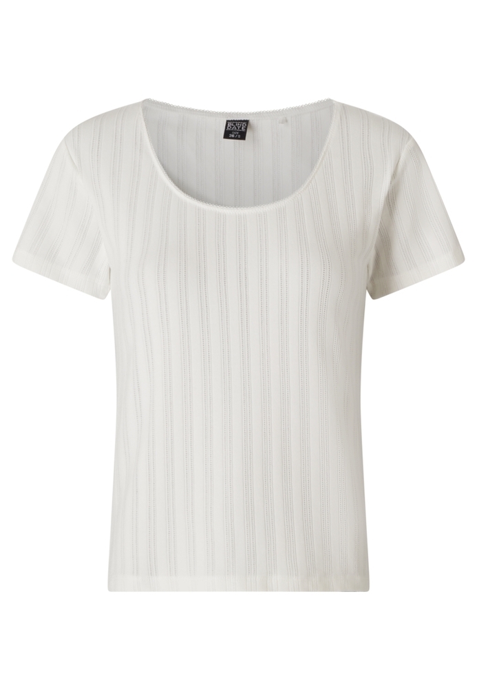 Shirt mit Ajour-Struktur