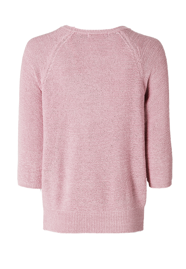 Strickpullover mit 3/4-Ärmeln