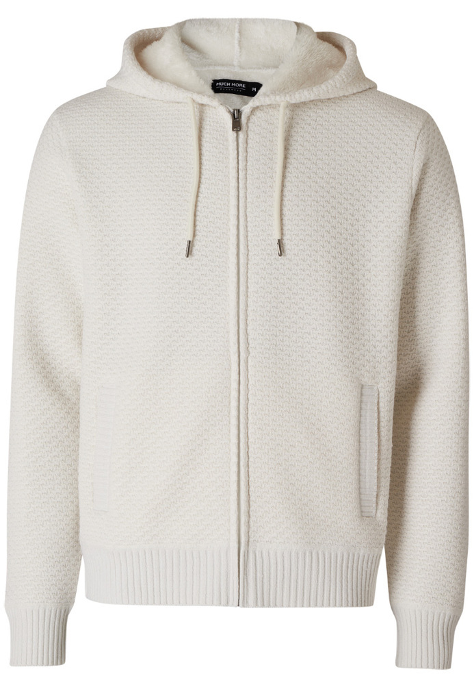 Sweatjacke mit All-Over-Muster
