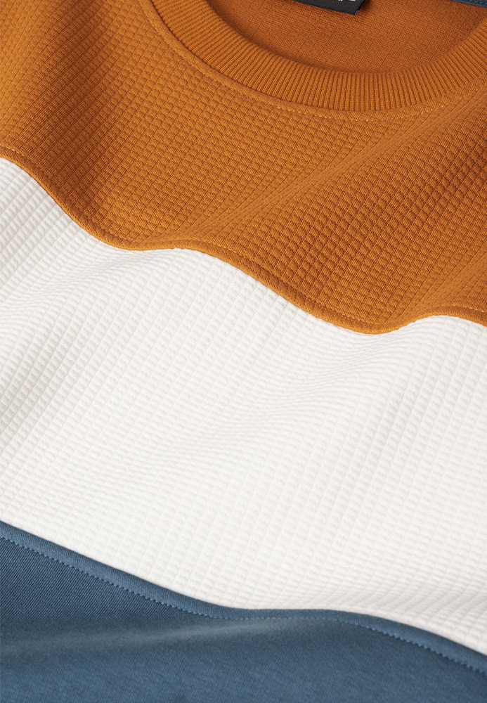 Sweatshirt im Colour-Block-Design