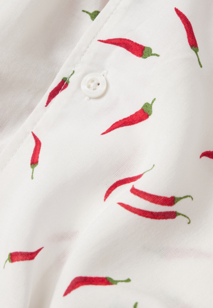Hemd mit Chili-Print