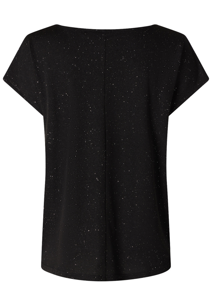 Shirt mit Folien-Schriftzug