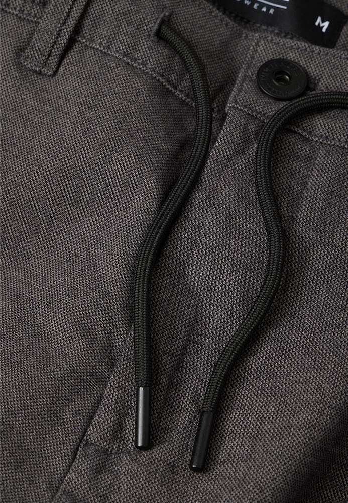 Chino im Melange-Look