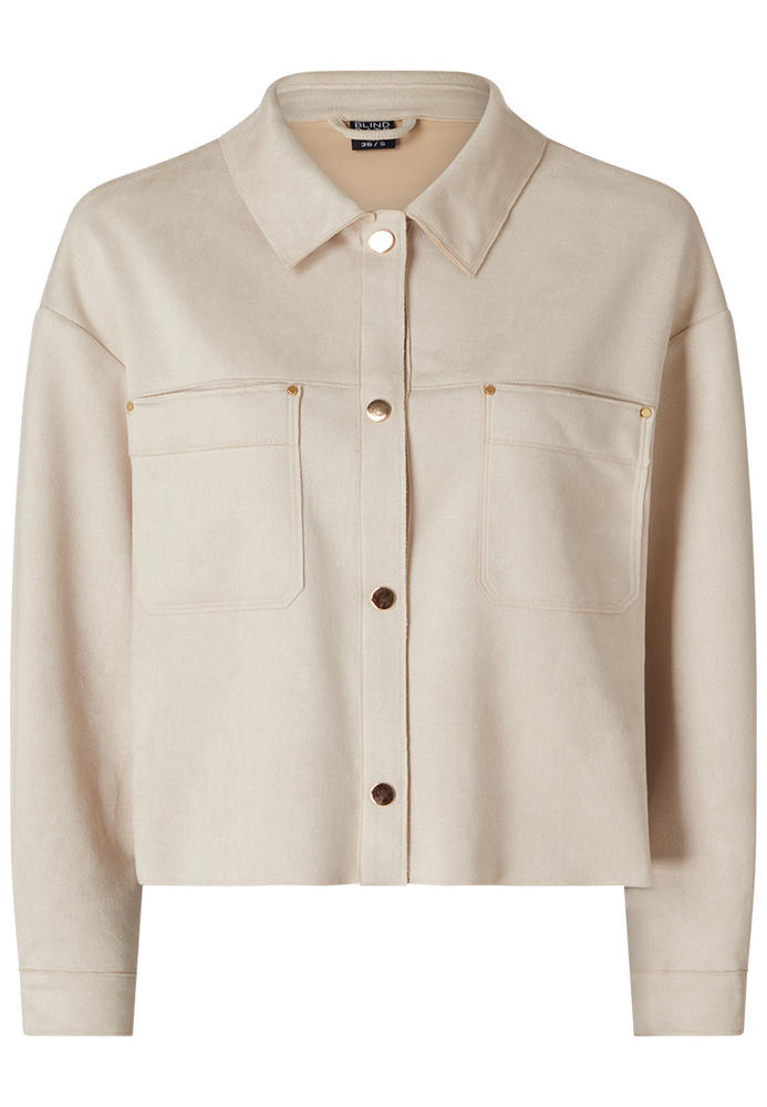 Shacket im Cropped-Design