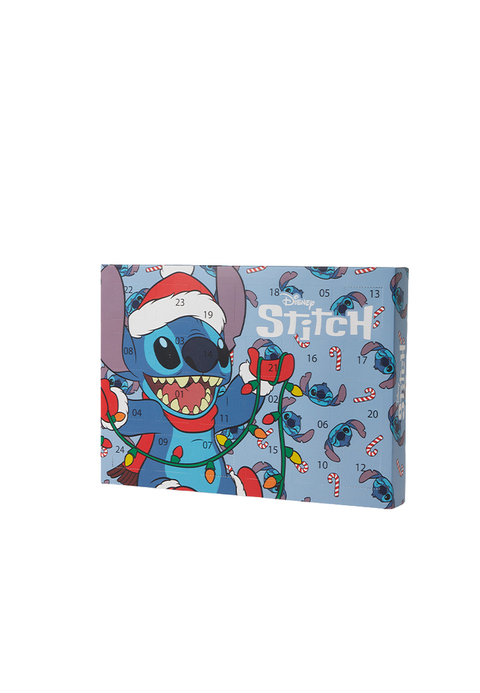 Adventskalender mit "Stitch"-Socken Adventskalender mit "Stitch"-Socken