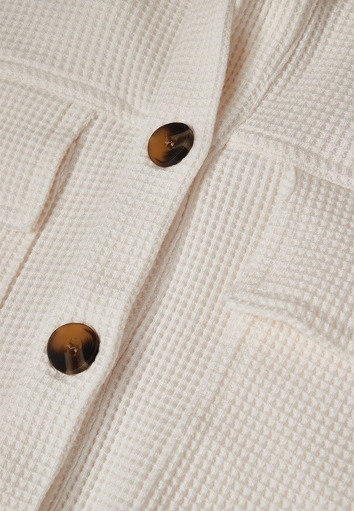 Overshirt mit All-Over-Struktur