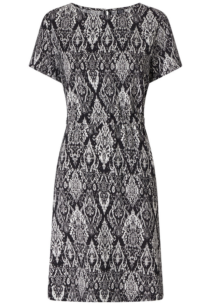 Kleid mit Ornamentmuster