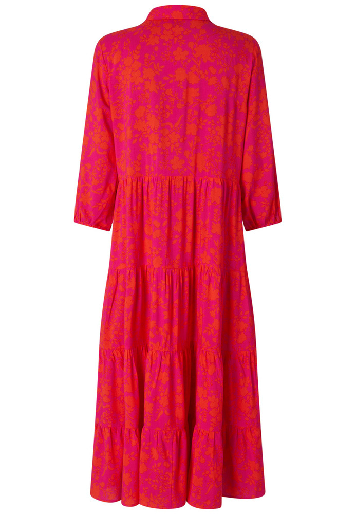 Kleid mit Stufenrock