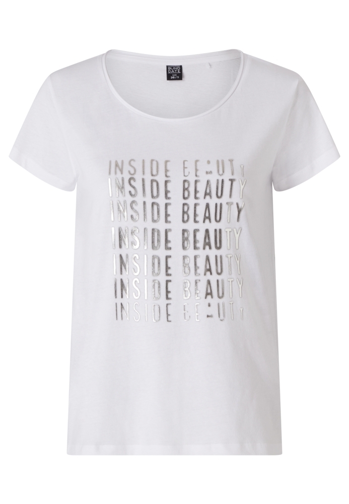 T-Shirt mit Foliendruck