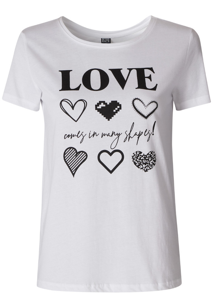 Shirt mit Sprüche-Druck Shirt mit Sprüche-Druck