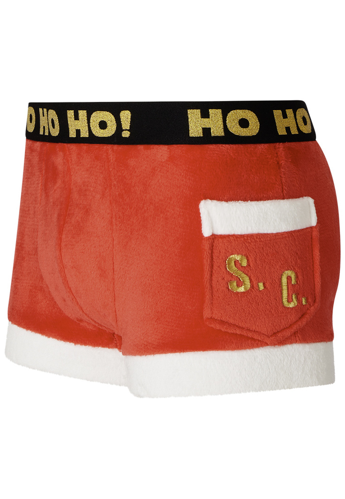 Boxershorts im Santa-Claus-Look