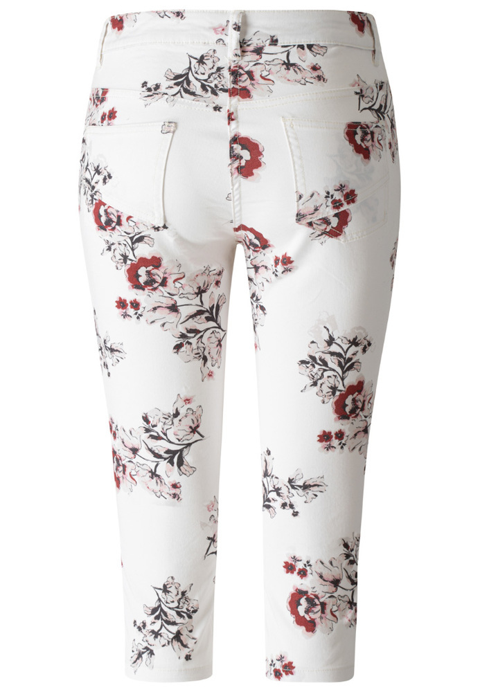 Caprihose mit All-Over-Muster