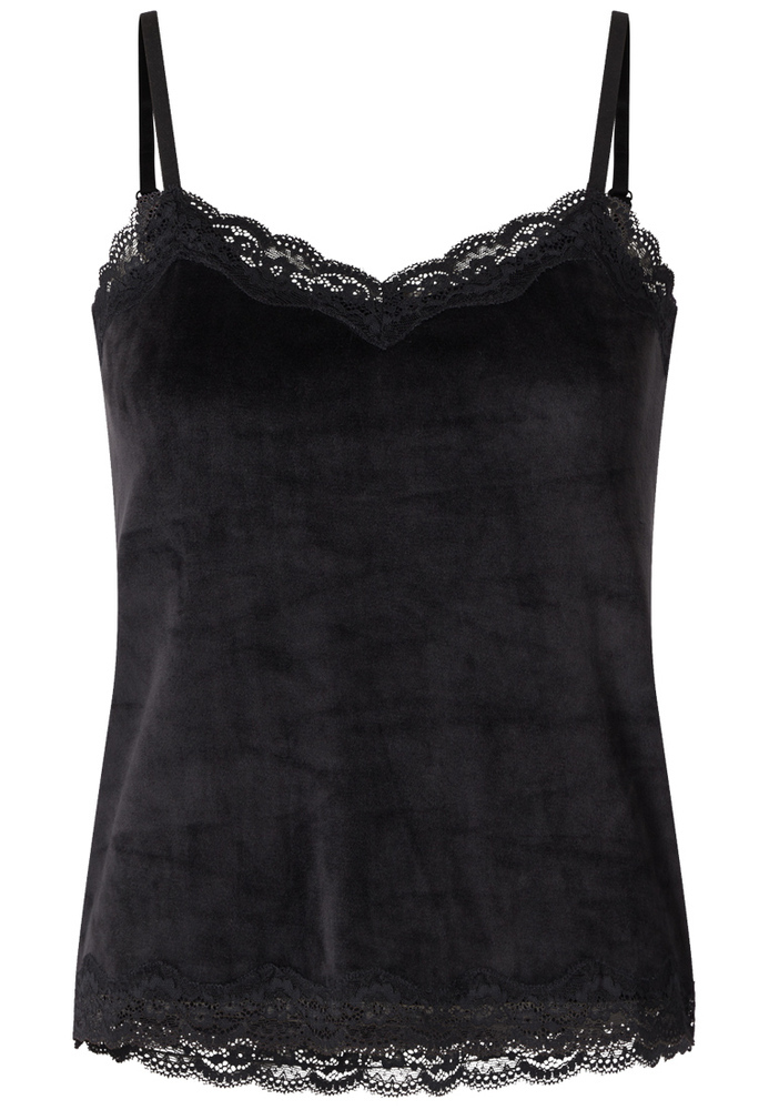 Pyjama-Top mit Spitze