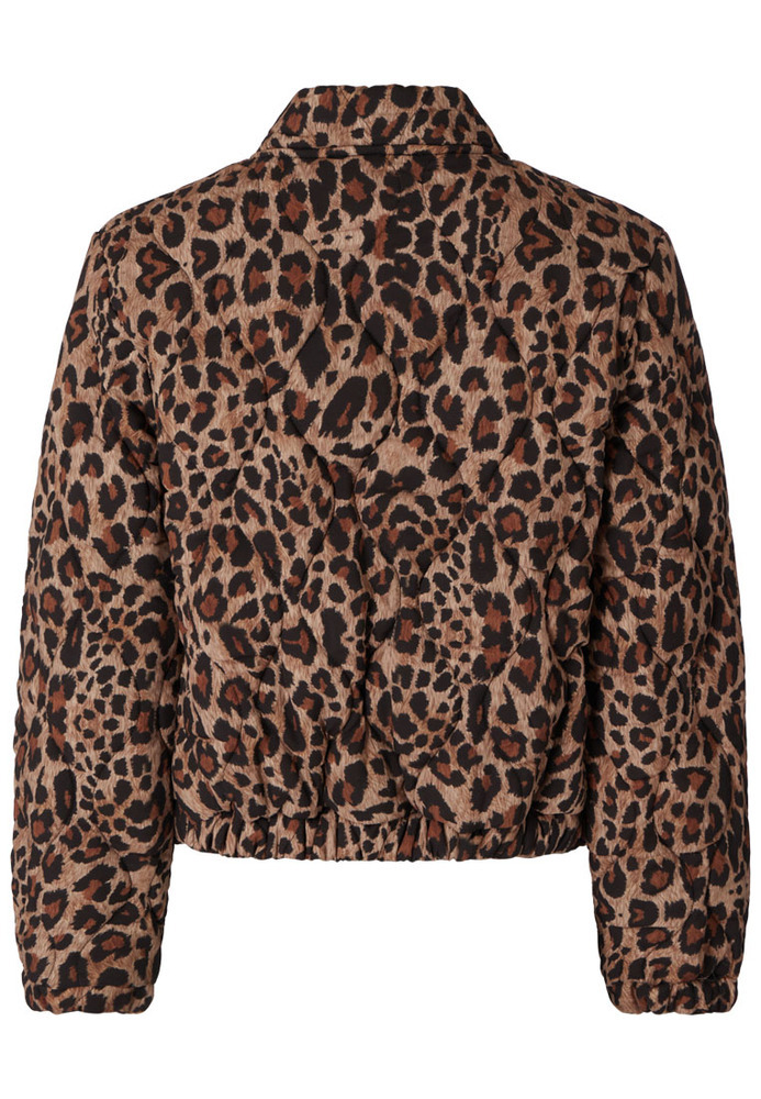 Bomberjacke im Leo-Style