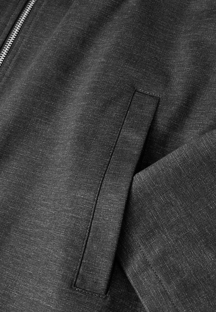 Hemdjacke mit Reißverschluss