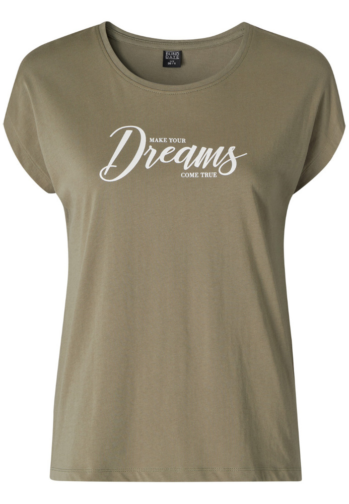 T-Shirt mit Sprüche-Druck T-Shirt mit Sprüche-Druck