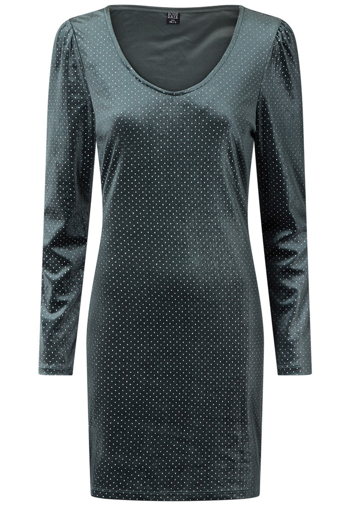 Etui-Kleid mit All-Over-Muster