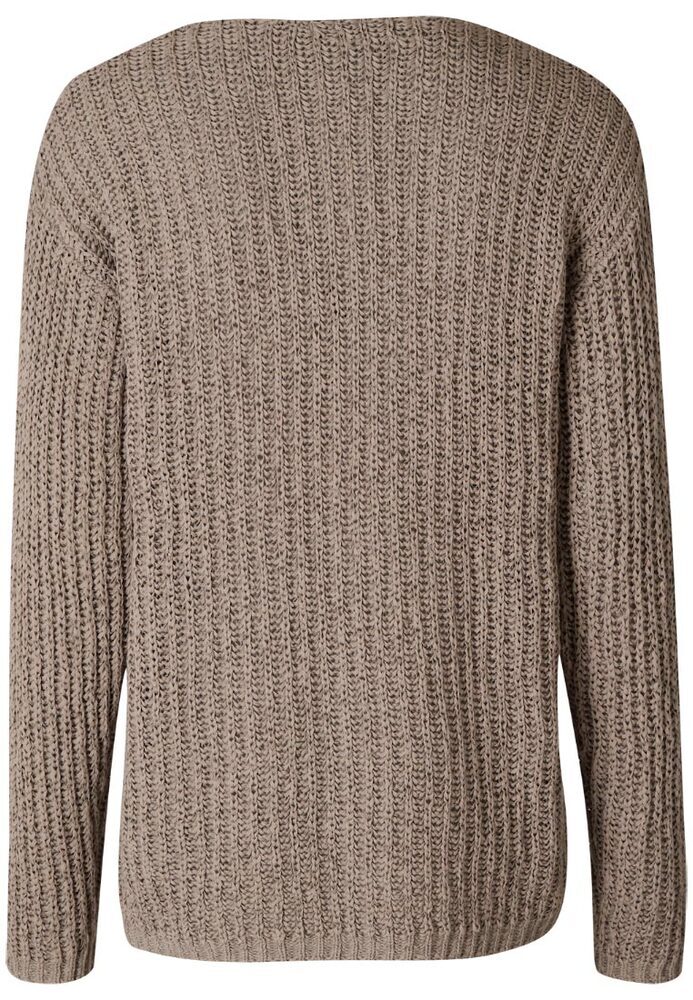 Strickpullover aus Bändchengarn