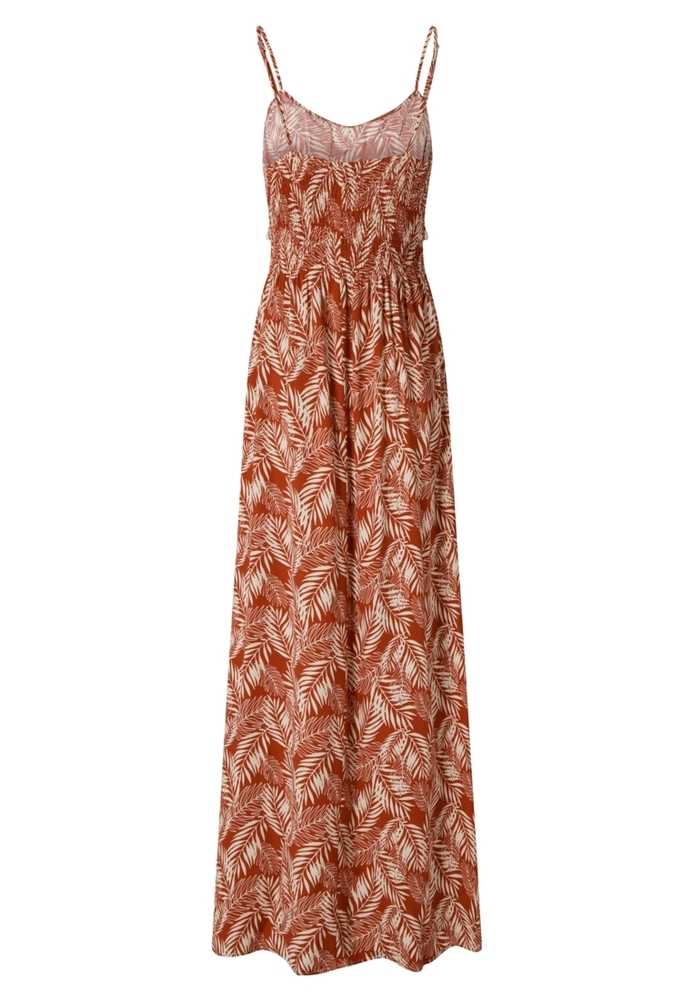 Langes Häkelkleid